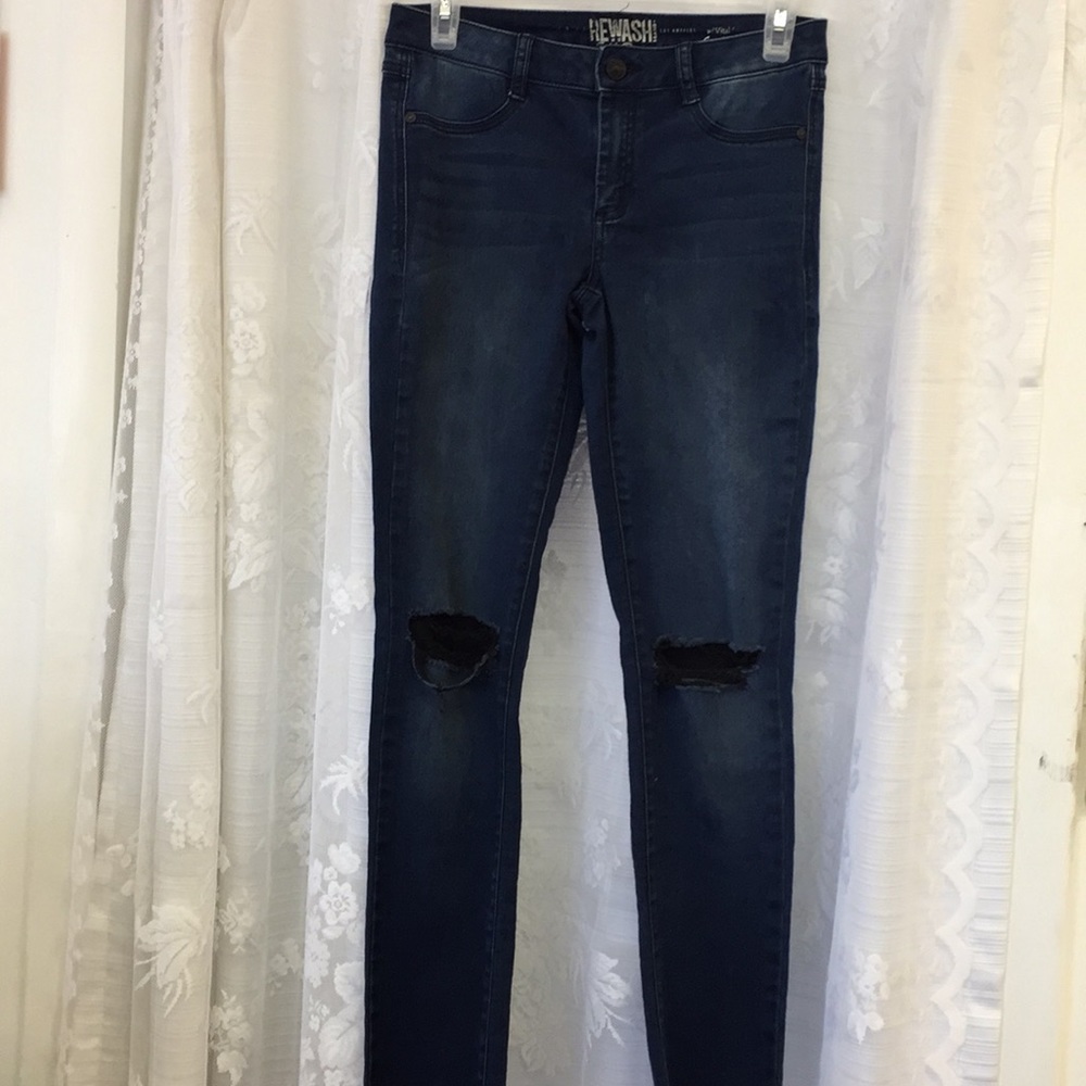 Rewash Jeans Skinny Ripped Knees